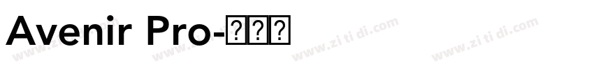 Avenir Pro字体转换 Avenir Pro字体转换